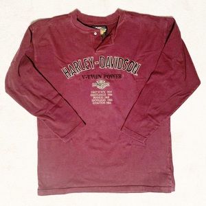 Harley Davidson Henley